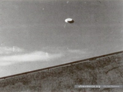 Disco voador fotografado em Belotic, Yugoslávia