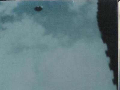 Fotografia de UFO obtida em Catânia, Itália, em 26 de janeiro de 1995.