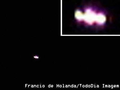 O fotógrafo Francio de Holanda, repórter do jornal Todo Dia, de Americana, obteve esta imagem de um OVNI em 31 de março de 1997, em uma rodovia nas proximidades de Americana (SP).