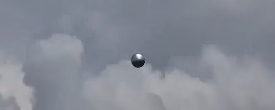 Uma nova suposta esfera alienígena documentada na Colômbia