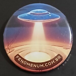 Pins e Botons Ufológicos Disco Voador #3