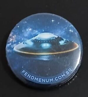 Pins e Botons Ufológicos Disco Voador #5